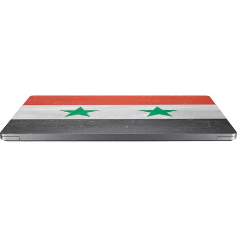 Syria Flag Distressed Universal Laptop 16.6in (13.4 x 9.7in) Skin